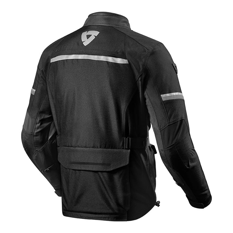 Revit Outback 3 Black-Silver Motorcycle Jacket razprodaja