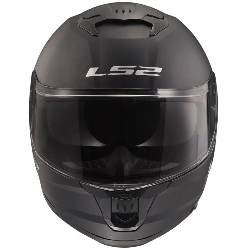 LS2 FF808 Stream II integralna motoristična čelada črna mat