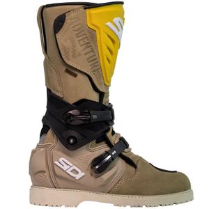 Moto škornji SiDi Adventure Gore-Tex 2 oker peščeno modri