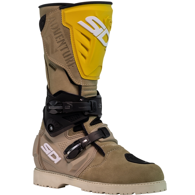 Moto škornji SiDi Adventure Gore-Tex 2 oker peščeno modri