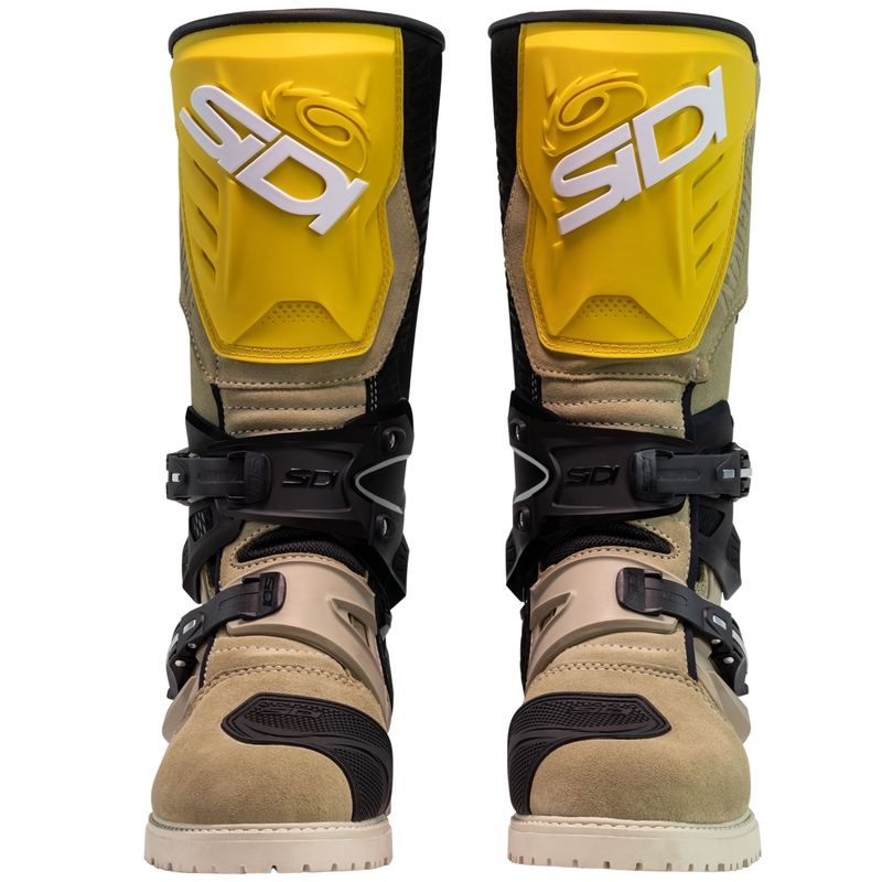 Moto škornji SiDi Adventure Gore-Tex 2 oker peščeno modri