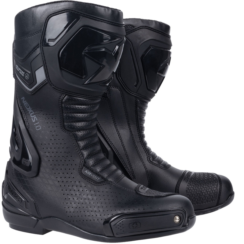 Moto škornji Oxford Nexus 1.0 Air črne barve