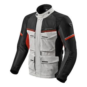 Motoristična jakna Revit Outback 3 silver-red razprodaja