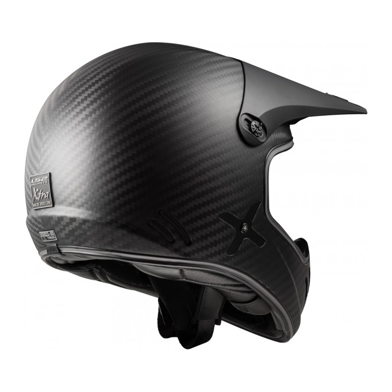Motokros čelada LS2 MX471 Xtra Solid Carbon razprodaja