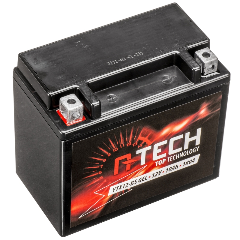 Gel akumulator A-TECH 12V, YTX12-BS, 10Ah, 180A, brez vzdrževanja