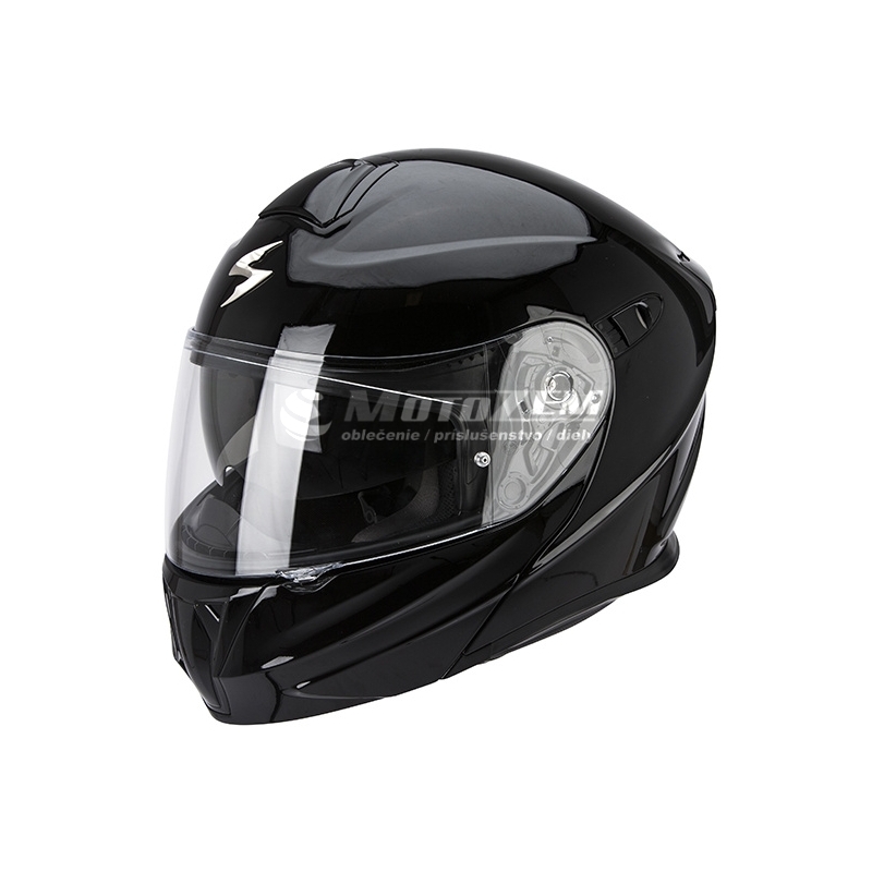 Motoristična čelada Scorpion EXO-920 black glossy - razred II