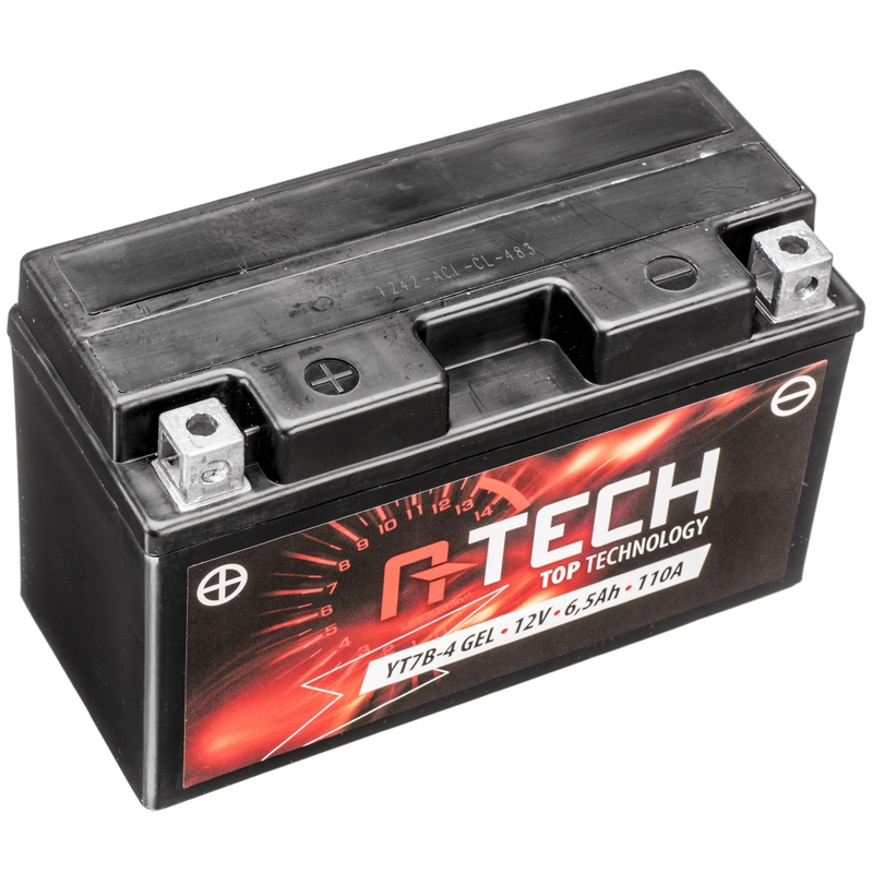 Gel akumulator A-TECH 12V, YT7B-4, YT7B-BS, 12V, 6,5Ah, 110A, brez vzdrževanja