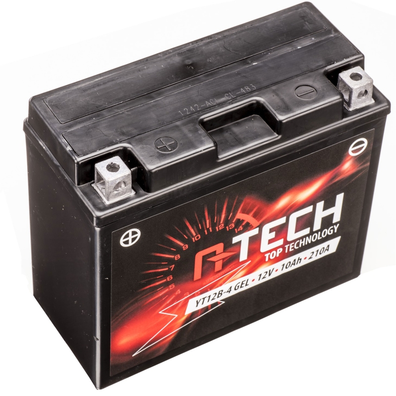 Gel akumulator A-TECH 12V, YT12B-4, YT12B-BS, 12V, 10Ah, 210A, brez vzdrževanja