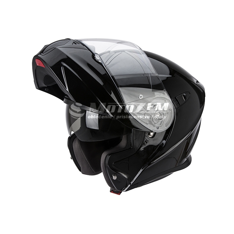 Motoristična čelada Scorpion EXO-920 black glossy - razred II