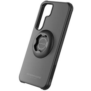 Zaščitni ovitek Interphone QUIKLOX Tetraforce za Samsung Galaxy S25 črne barve