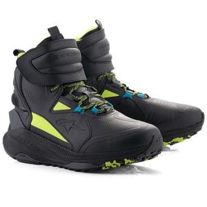 Moto škornji Alpinestars Speedstreet črno-limetino-modri