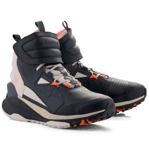 Moto škornji Alpinestars Speedstreet črno-mandljevo-oranžni