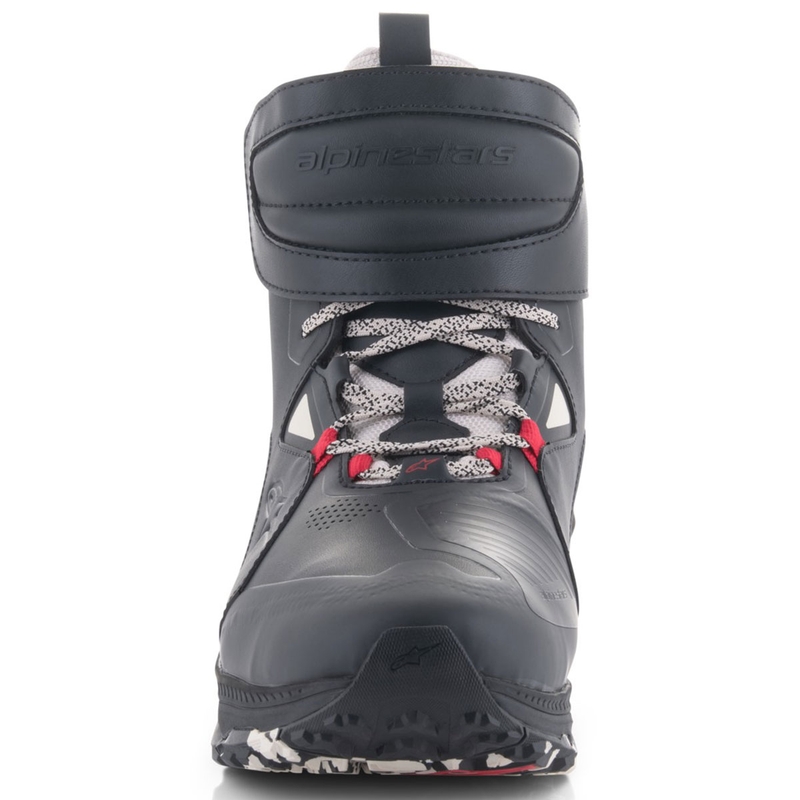 Moto škornji Alpinestars Speedstreet črno-bež-rdeči