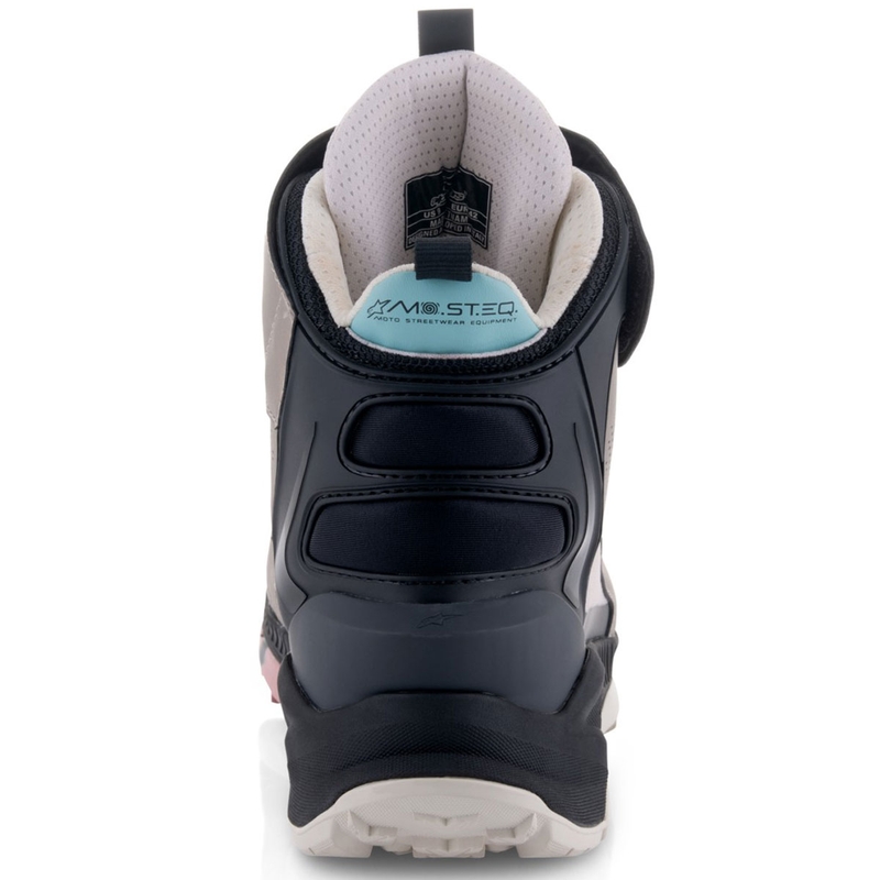 Moto škornji Alpinestars Speedstreet bež-koralno-črno-modro