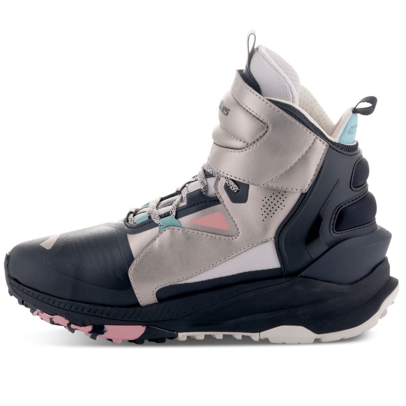 Moto škornji Alpinestars Speedstreet bež-koralno-črno-modro