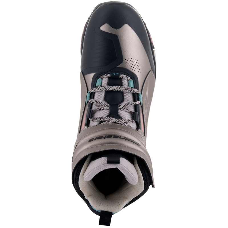 Moto škornji Alpinestars Speedstreet bež-koralno-črno-modro