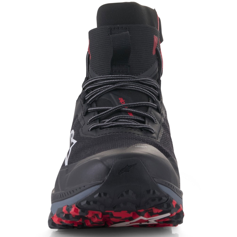 Moto škornji Alpinestars Speedforce XR črno-rdeče-sivi