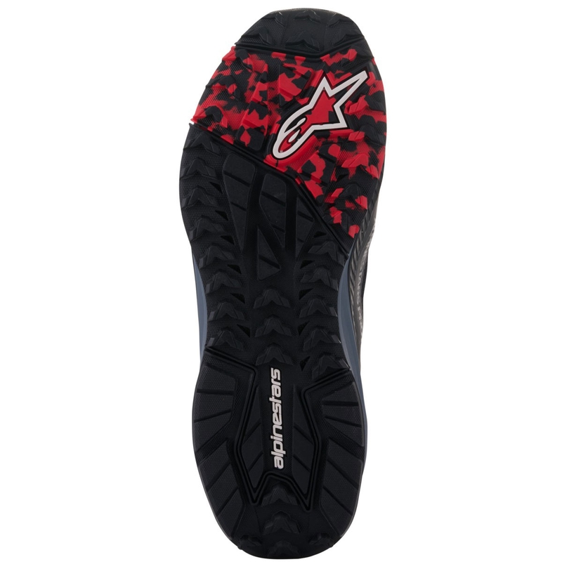 Moto škornji Alpinestars Speedforce XR črno-rdeče-sivi