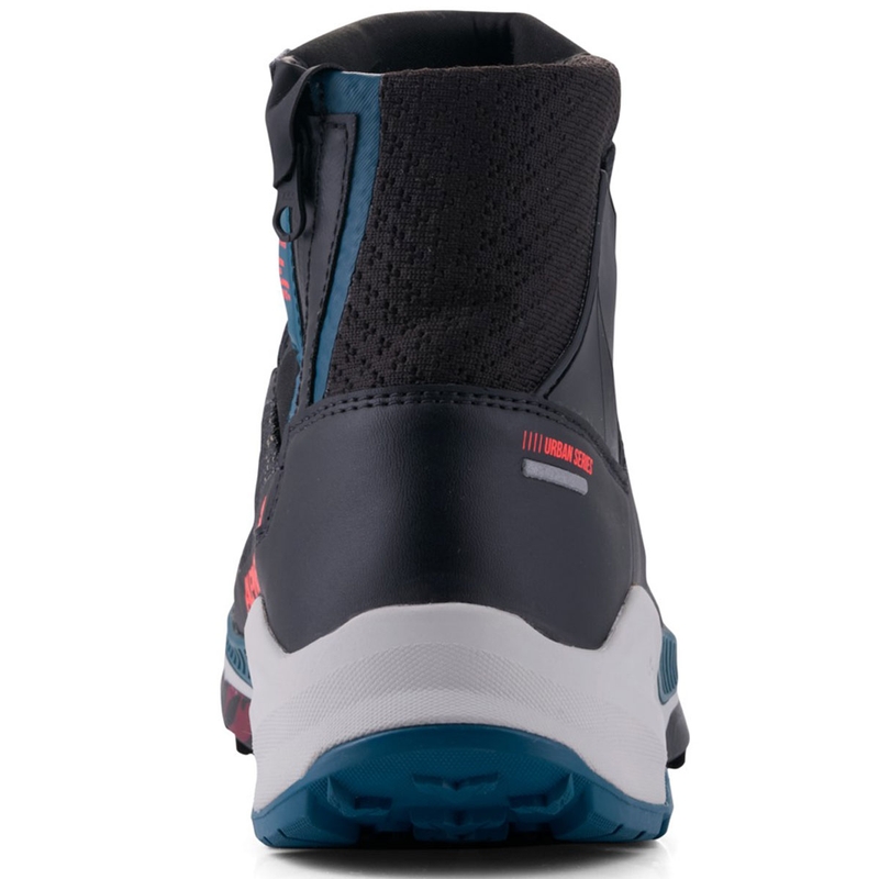 Moto škornji Alpinestars Speedforce XR črno-modro-zeleno-sivi
