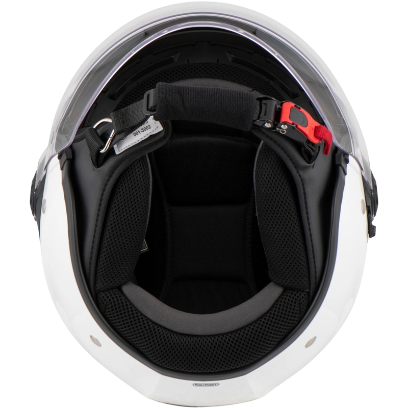 Čelada Scorpion EXO-CITY II Solid z odprtim obrazom, bela