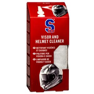Čistilo za vizirje in čelade S100 s krpo iz mikrovlaken - Čistilo za vizirje in čelade 100 ml
