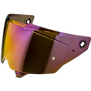 Vizir za čelade NOX Exklusiv Goliath s pripravo za Pinlock, iridij