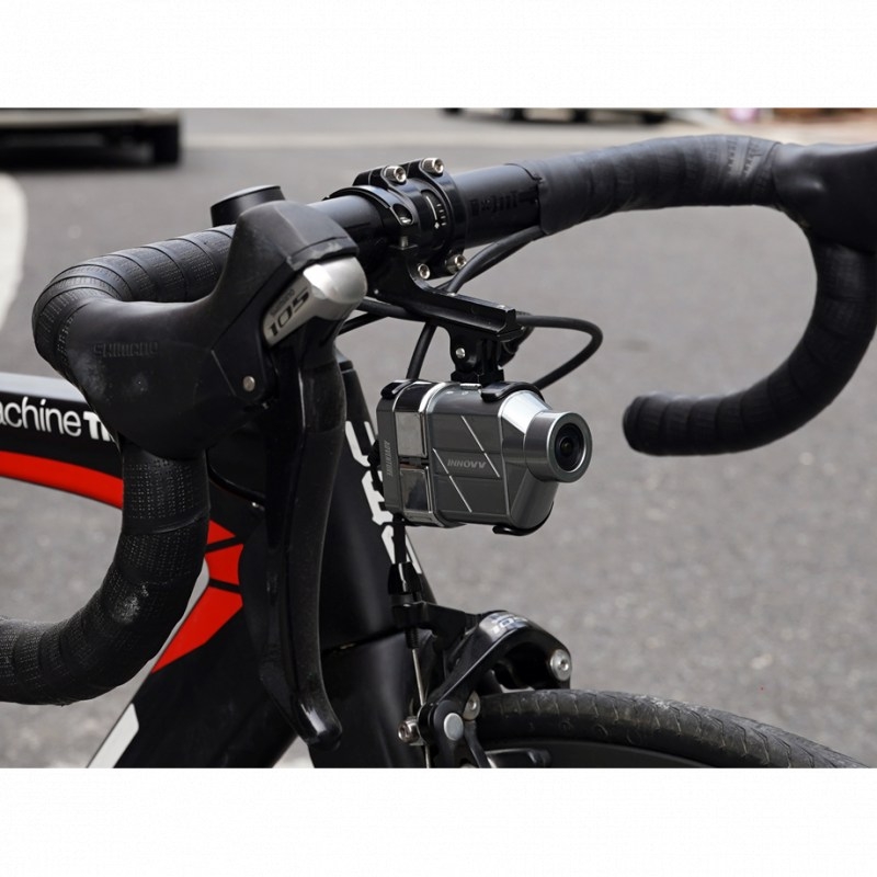INNOVV H5 motoristična čelada s kamero, srebrno siva