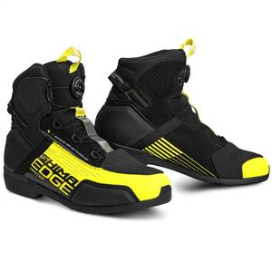 Moto škornji Shima Edge Vent črno-fluo rumeni