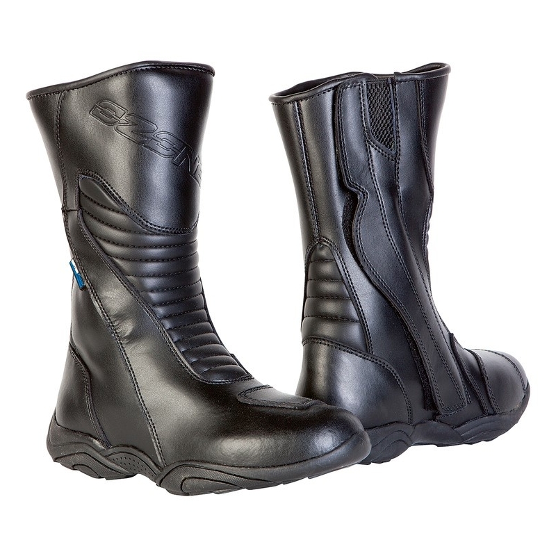 Ozone Moto III Black Gloss Motorcycle Boots razprodaja