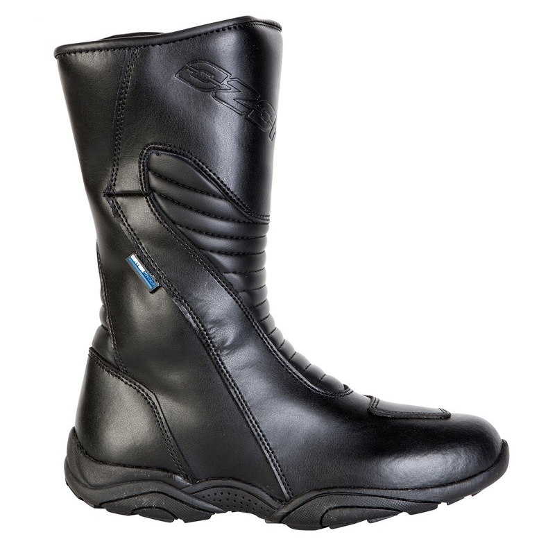 Ozone Moto III Black Gloss Motorcycle Boots razprodaja
