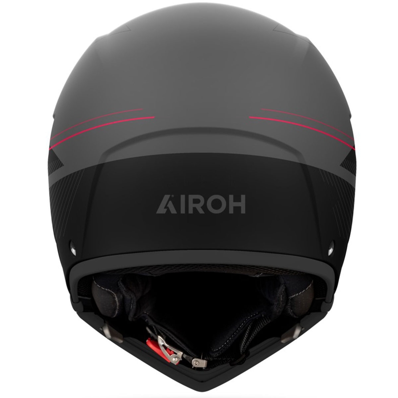 Modularna motoristična čelada Airoh J110 Slim mat rdeča