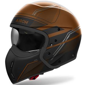 Modularna motoristična čelada Airoh J110 Slim sijoča bronasta