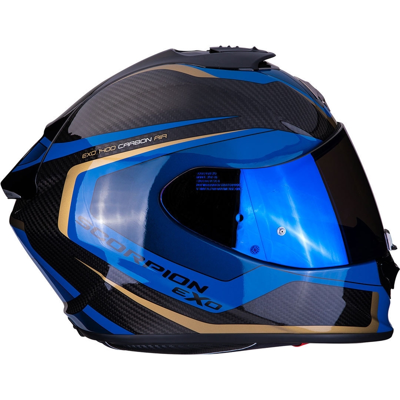 Integralna čelada Scorpion EXO-1400 Carbon Air Esprit črno-modra