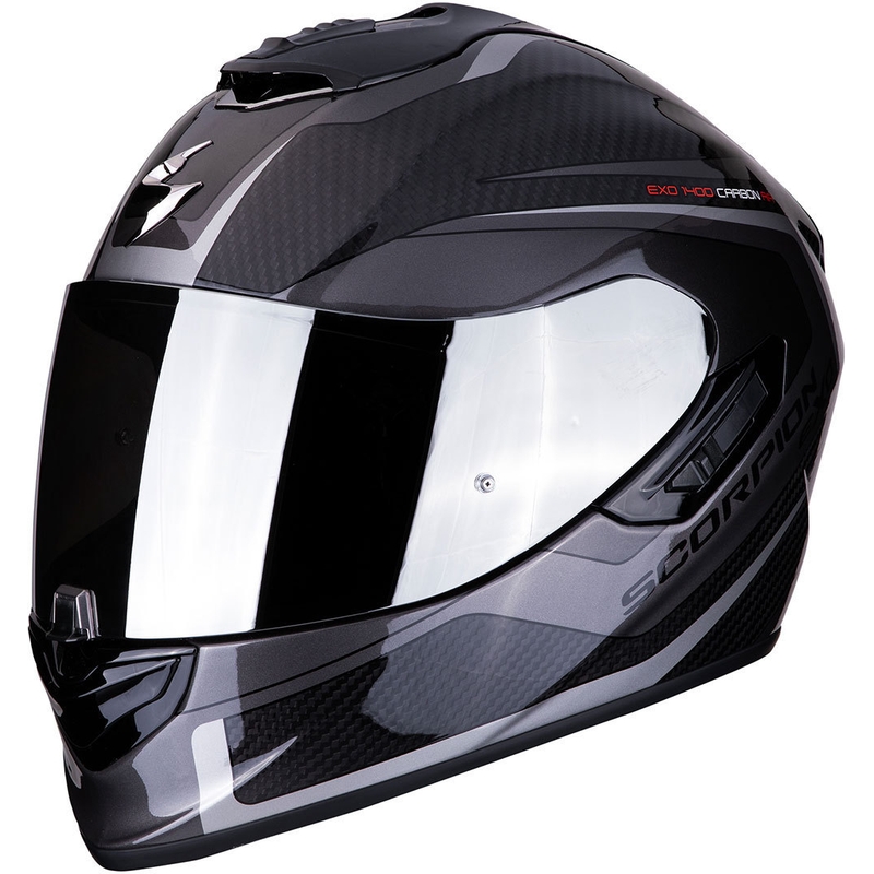 Integralna čelada Scorpion EXO-1400 Carbon Air Esprit black-silver razprodaja
