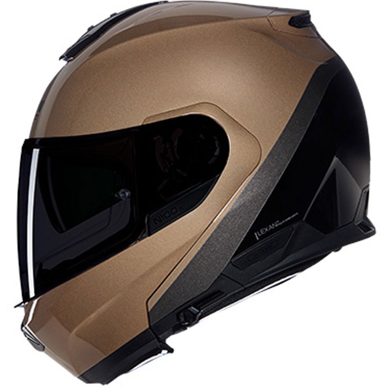 Motoristična čelada Nolan N100-6 Verniciatura Speciale N-COM 341 peščeno-črna