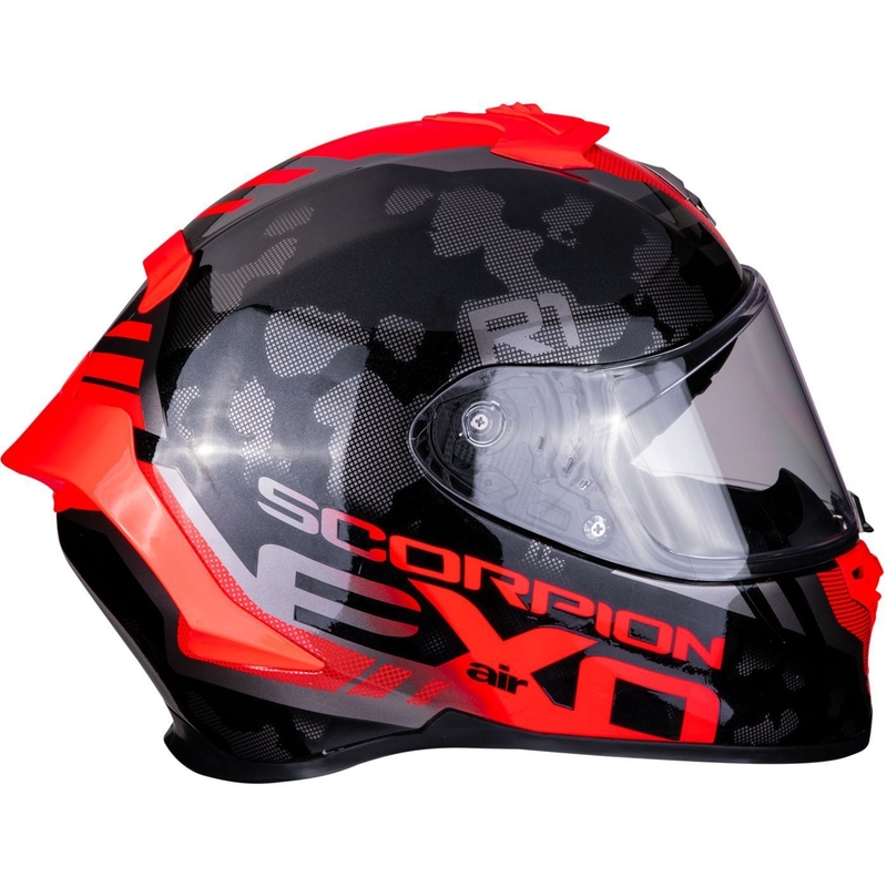 Integralna čelada Scorpion EXO-R1 Air Ogi črno-rdeča