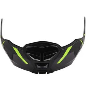 Nadomestna brada za čelado LS2 FF901, črno-fluo rumena
