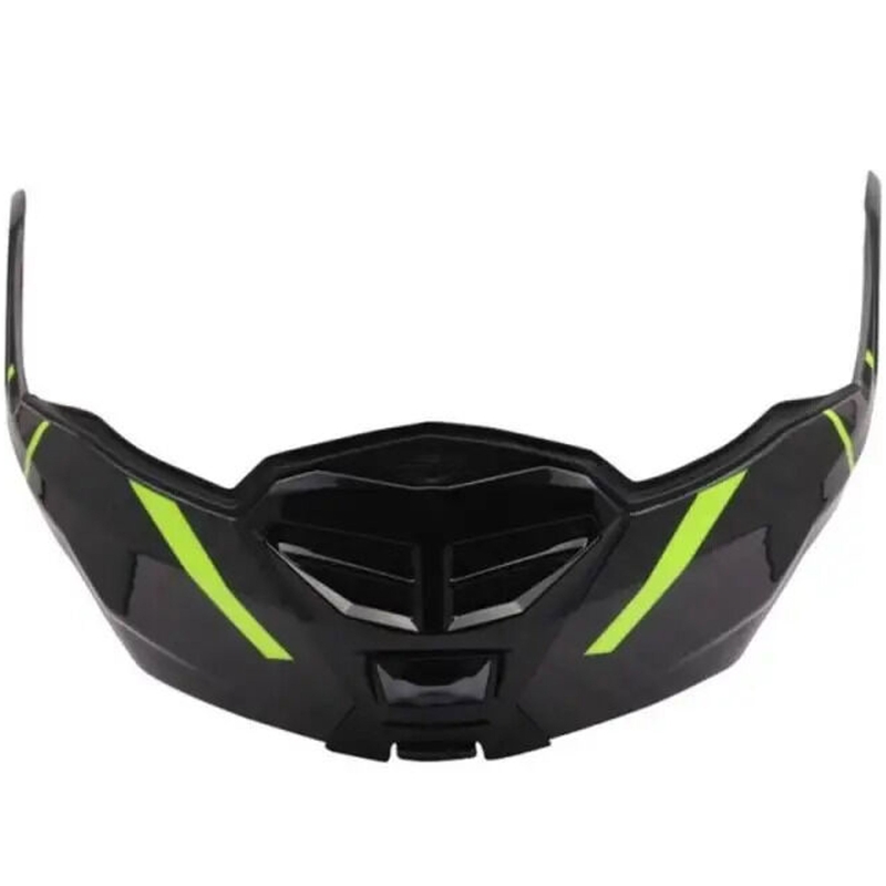 Nadomestna brada za čelado LS2 FF901, črno-fluo rumena