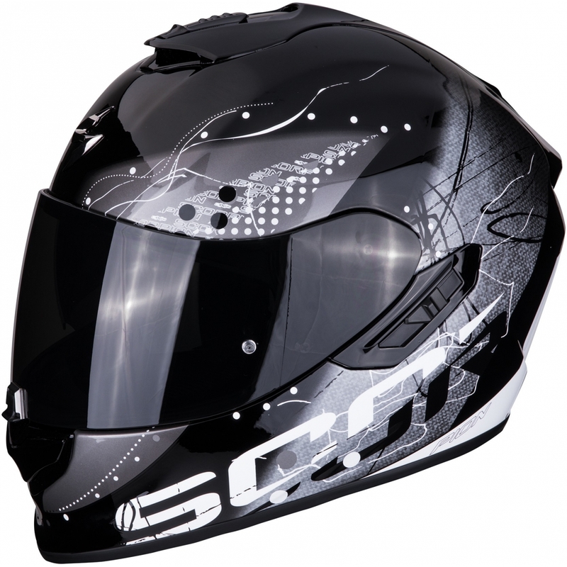 Integralna čelada Scorpion EXO-1400 Air Classy Black-Silver razprodaja