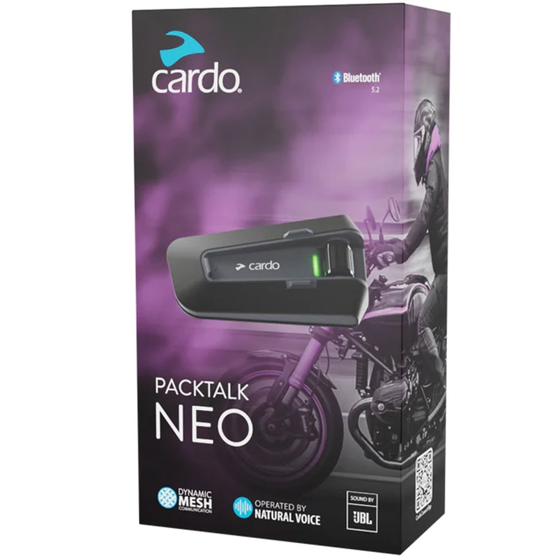 Bluetooth domofon CARDO PACKTALK NEO solo