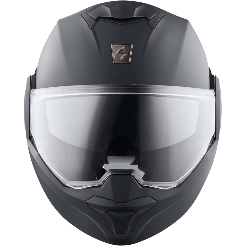 Motoristična čelada na preklop Scorpion EXO-TECH EVO Solid mat antracit