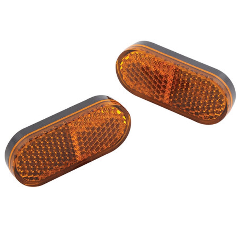 Univerzalni reflektor Highsider Smart s samolepilno folijo 50x22 mm oranžen