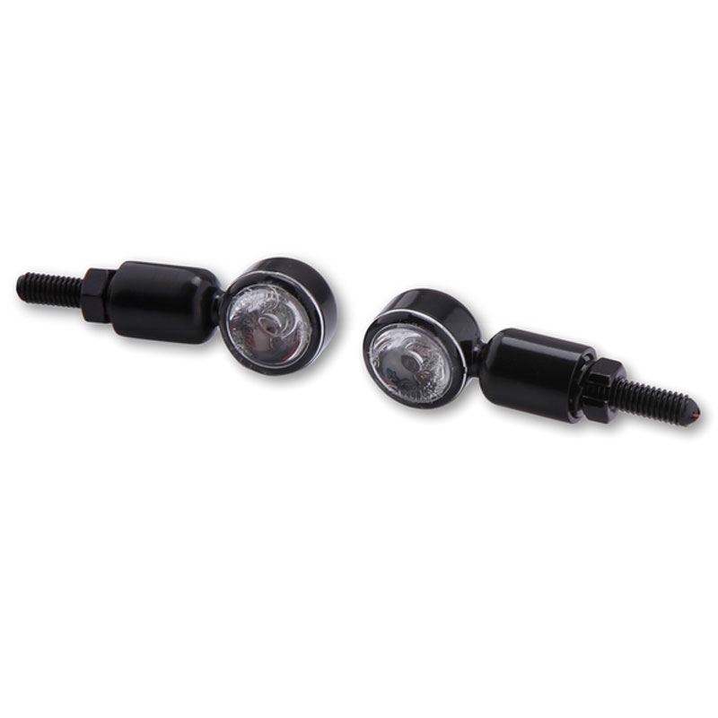 Highsider Smart HI-Power LED smerniki za motorno kolo črne barve