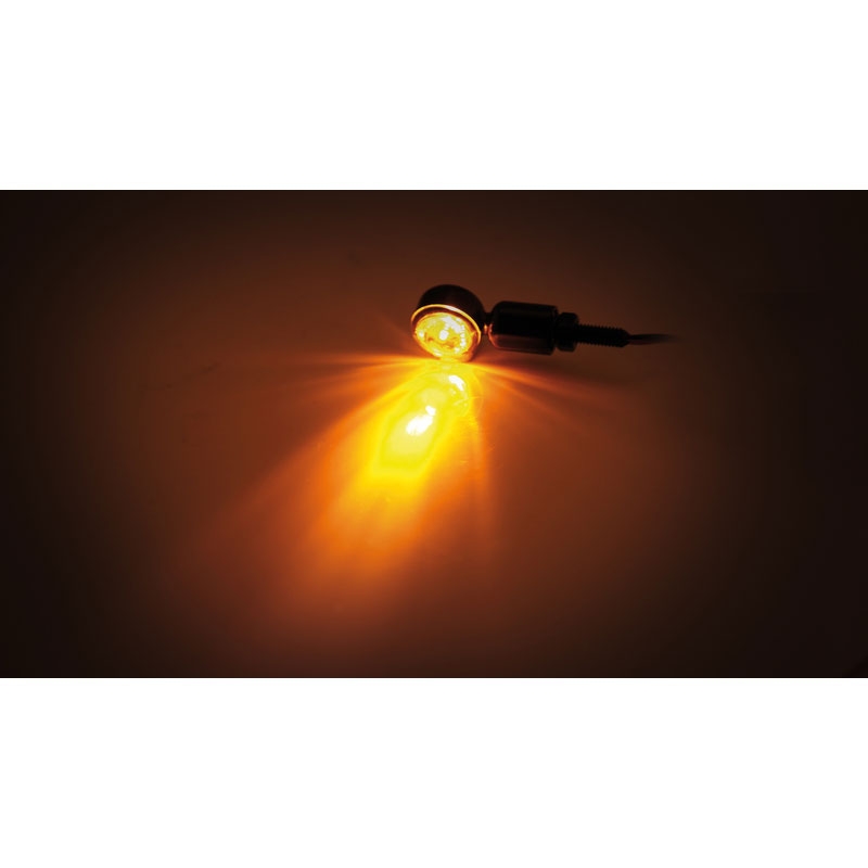 Highsider Smart HI-Power LED smerniki za motorno kolo črne barve