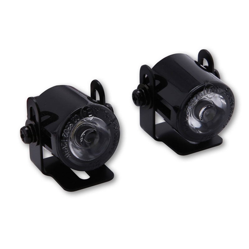 Parkirna luč Highsider Smart LED 24,7 mm okrogla črna