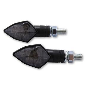 Smerniki za motor Highsider Smart Rock LED črni