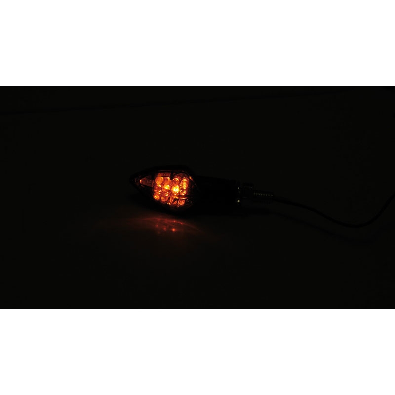 Smerniki za motor Highsider Smart Rock LED črni