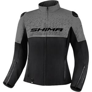 Ženska motoristična jakna Shima Drift black-grey