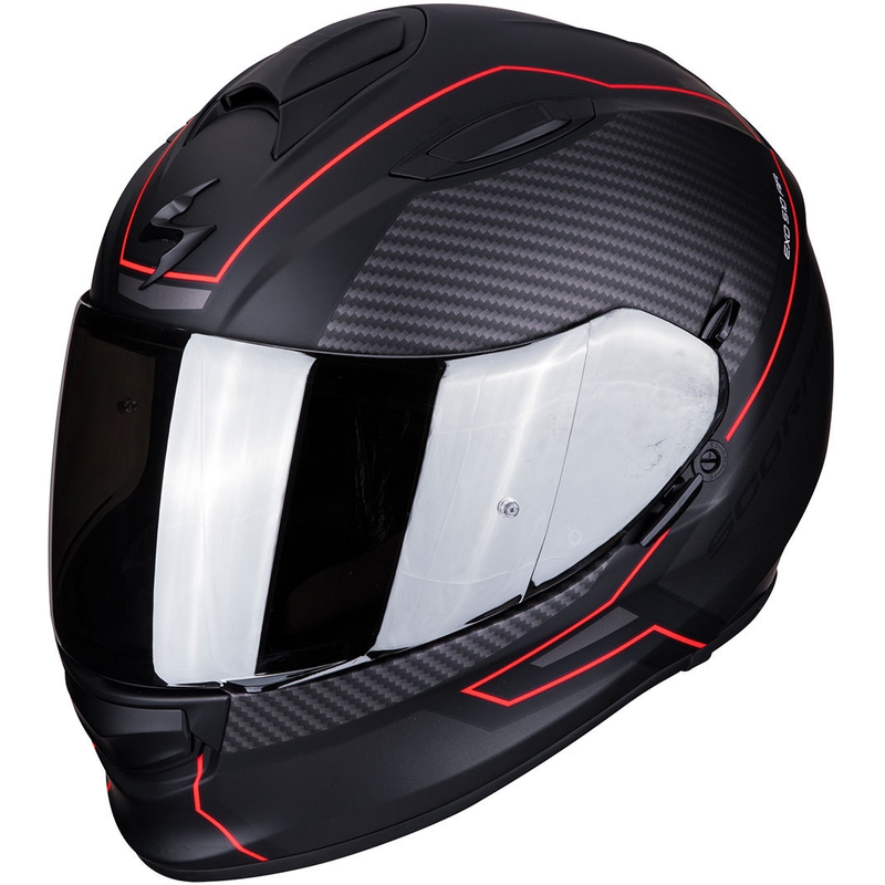 Integralna čelada Scorpion EXO-510 Air Frame črno-rdeča