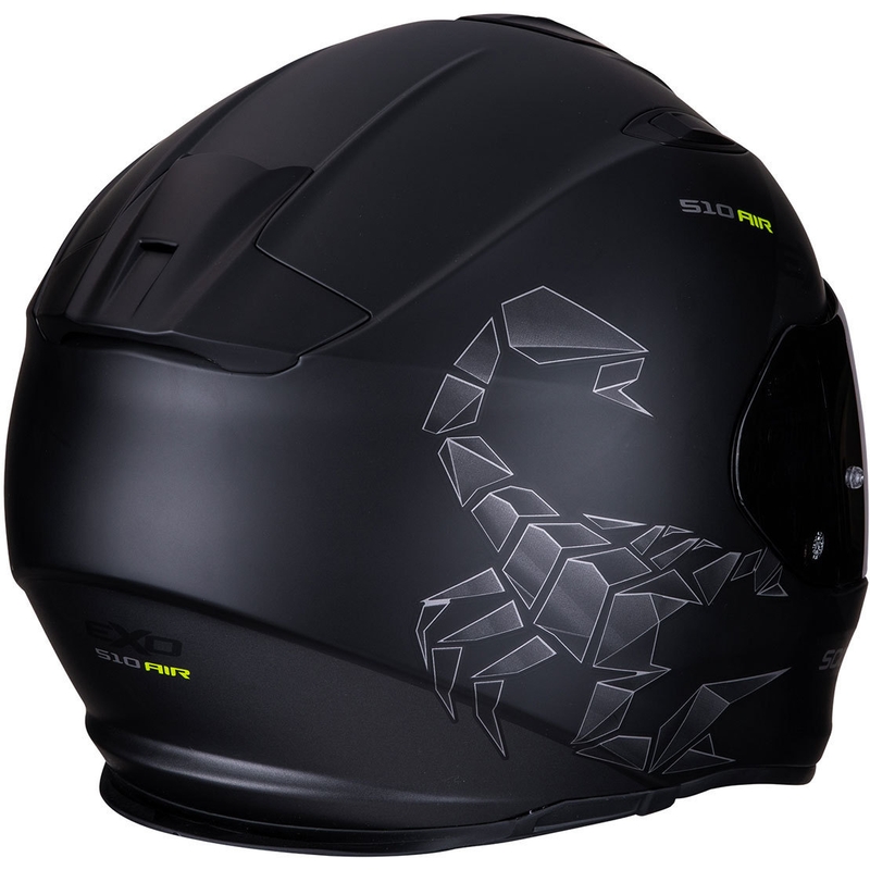 Integralna čelada Scorpion EXO-510 Air Pique črno-srebrna razprodaja